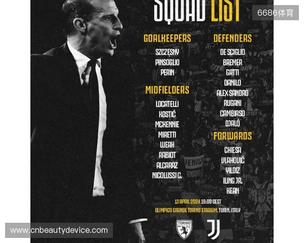 尤文战都灵大名单：弗拉霍维奇、伊尔迪兹领衔，图拉姆在列